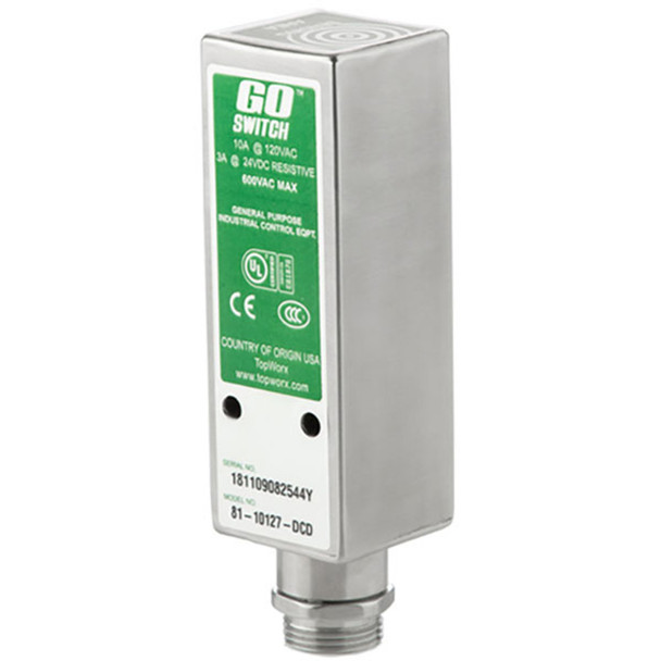 81-20528-DCH TopWorx GO Switch DPST End Botm SS 7-pin 81-20528-DCH TopWorx GO Switch DPST End Botm SS 7-pin