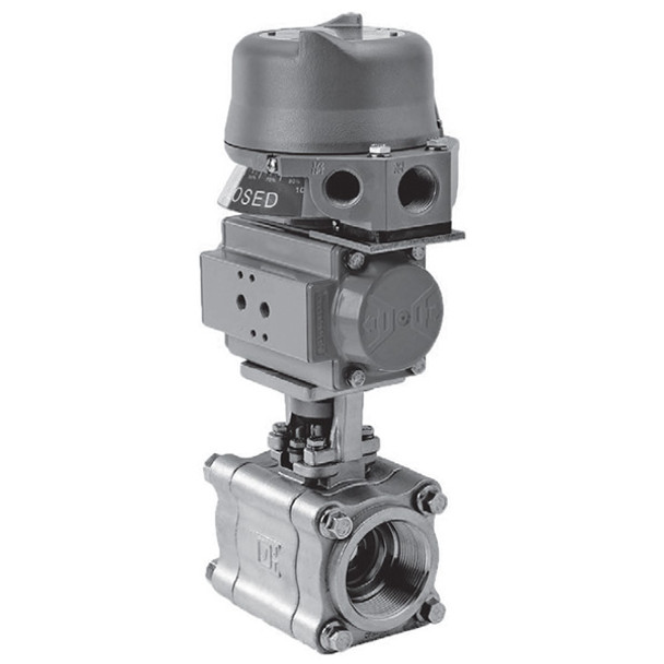 1/2 4CB-3600XTB2 Jamesbury Series 4000 Ball Valve w/ Handle, Standard Port Socket-Weld, 1/2" Valve Size