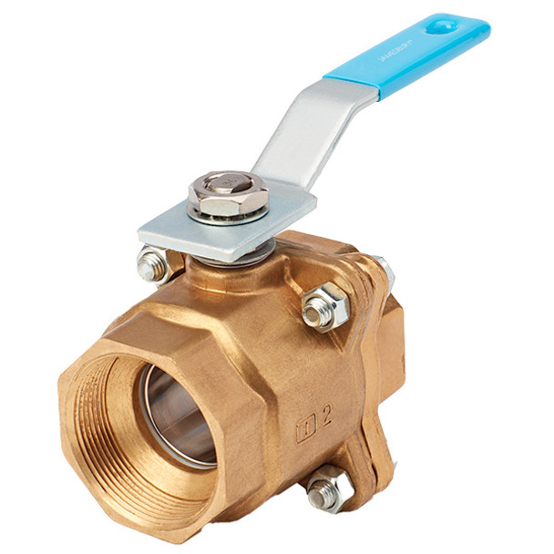 1/2 21-1136TTC-3 Jamesbury Series 2000 Clincher Standard Ball Valve w/ Handle, 1/2" Valve Size