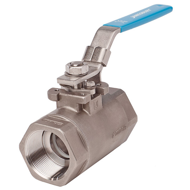 1/4 9FB-3600XTB-48 Jamesbury Eliminator Ball Valve w/ Handle, 1/4" Valve Size