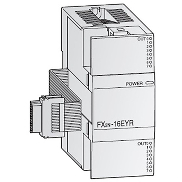 FX2N-16EYR-ES/UL Mitsubishi Electric DC Digital Output Module