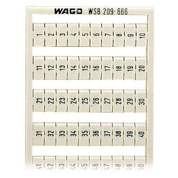 209-666 WAGO WSB Marking Card