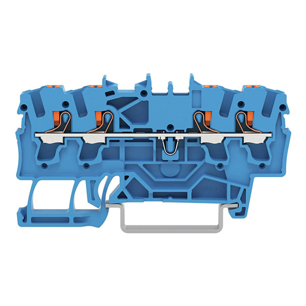2202-1404 WAGO TOPJOBS Feedthrough Terminal Block w/ Push-buttons
