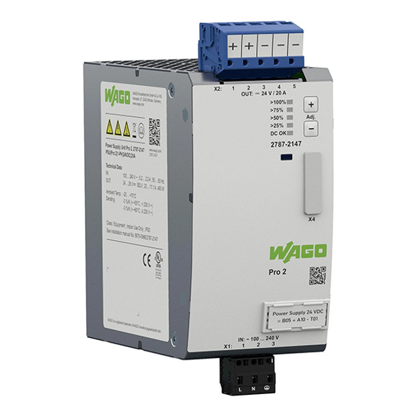 2787-2147 WAGO Power Supply, Pro 2