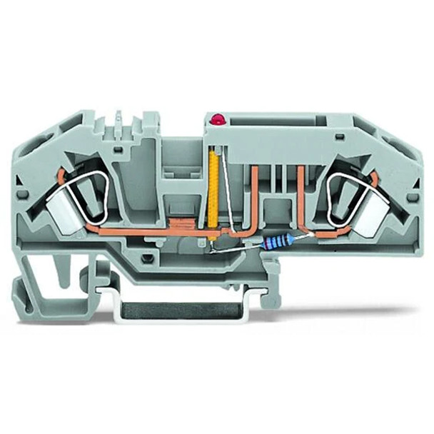 282-698/281-434 WAGO 2-Conductor Through Terminal Block