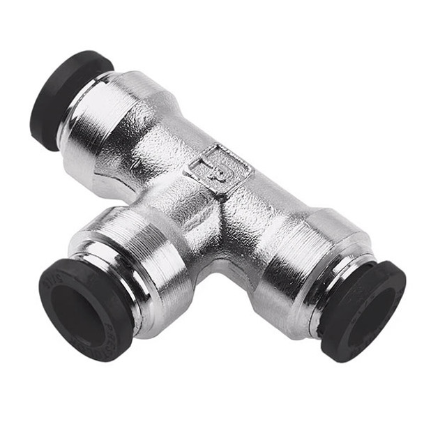 164PLP-8 Parker Hannifin Push-to-Connect Nickel-Plated Tee