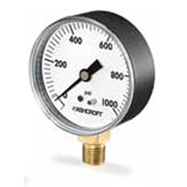 20W-1005PH-02L 100# Ashcroft Pressure Gauge