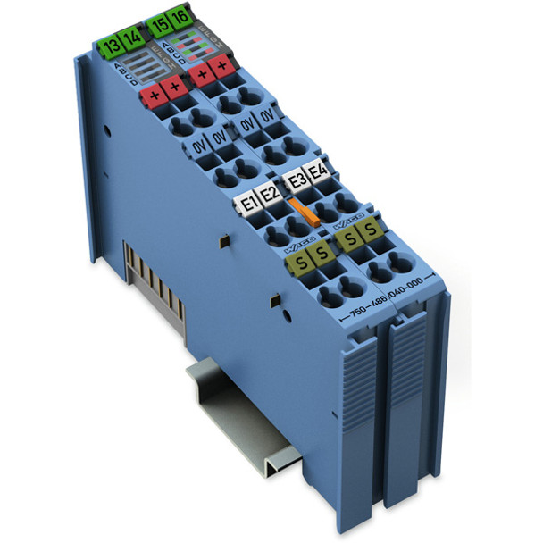 750-486/040-000 WAGO 750 Series Intrinsically-safe analog input slice module