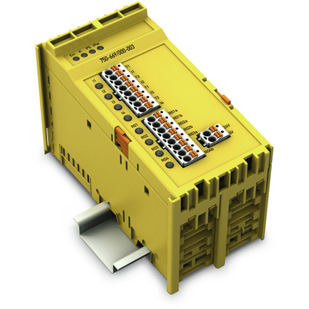 750-669/000-003 WAGO 750 Series Fail-safe/safety DC digital input/rly. output slice module