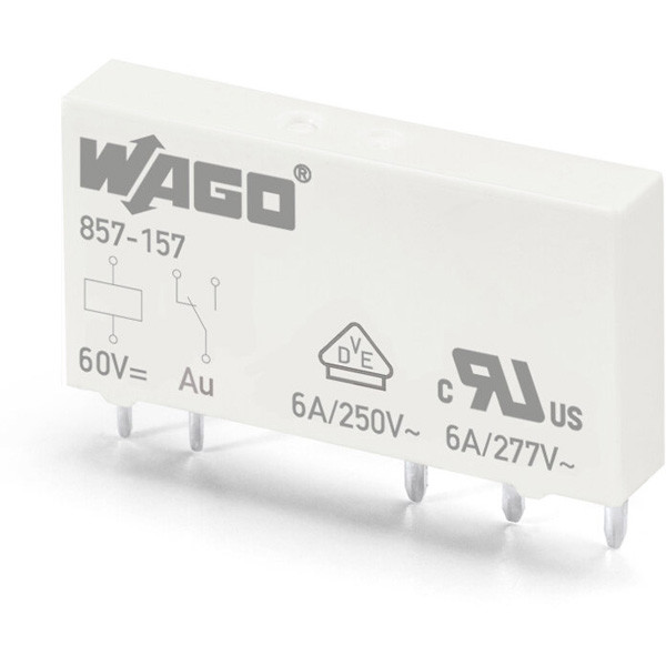 857-157 WAGO 857 Series Replacement plug-in basic relay
