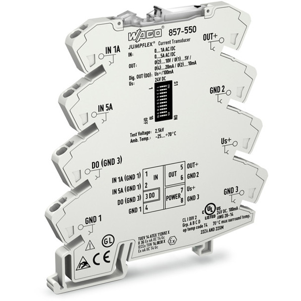 857-550 WAGO 857 Series Current signal conditioner