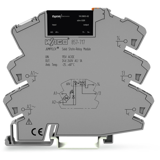 857-717 WAGO 857 Series Plug-in input solid-state/static relay