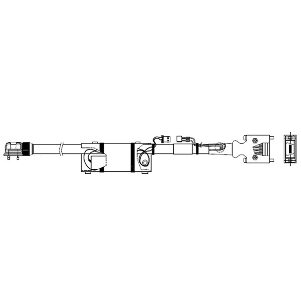 APCS-EF03ES1 Parker Compumotor Encoder Cable