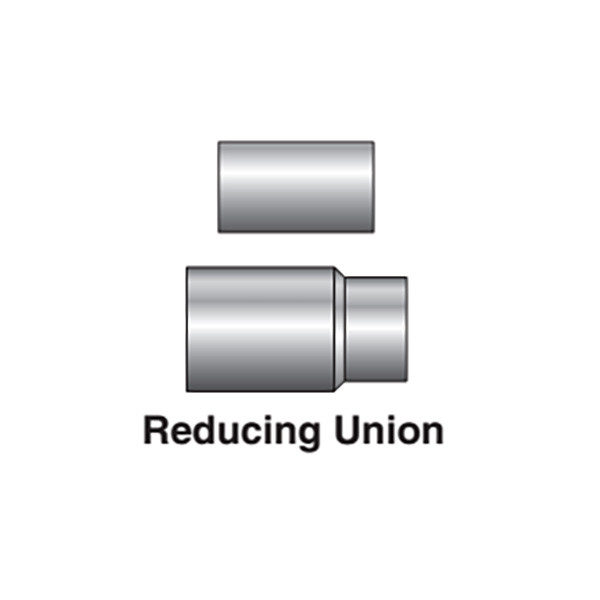 8-4 HW-SS Parker ICD Union, Tube Socket End - Both Ports