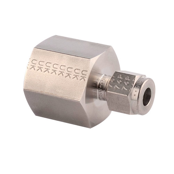12FSC4N-316 Parker ICD A-LOK Series NPT Female Connector, Straight