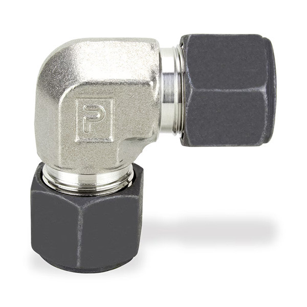 EBZ 25-25-SS Parker ICD CPI Series Single Ferrule Compression Fitting, Elbow, 90 Deg