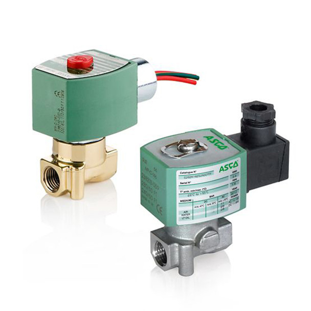 8263H210LT 24/DC ASCO Valve Series 263 2-Way High-Flow Cryogenic Solenoid Valve