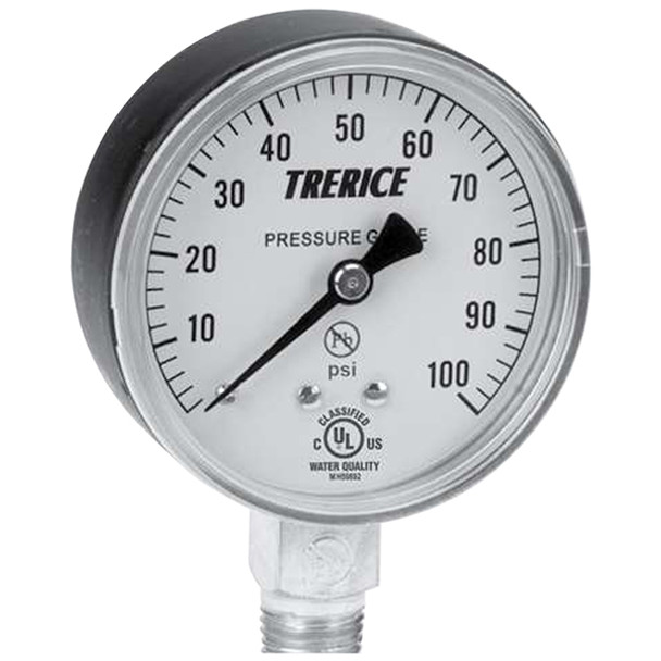 800B 20 02L D 30 Trerice 800B Series Utility Gauge (Pressure)