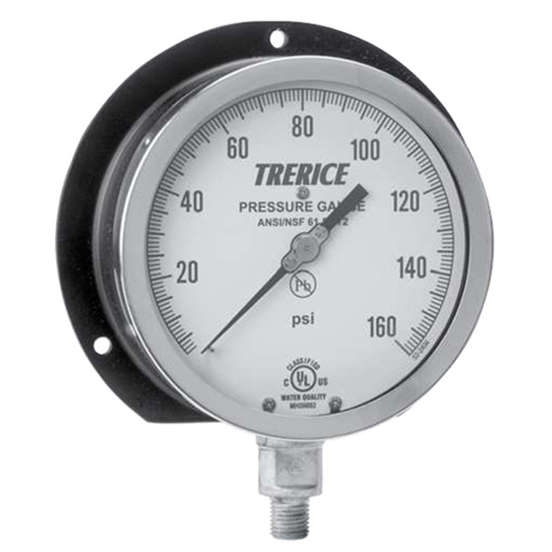 500XB 60 02L A 300 Trerice 500X Series Industrial Pressure Gauge 500XB 60 02L A 300 Trerice 500X Series Industrial Pressure Gauge
