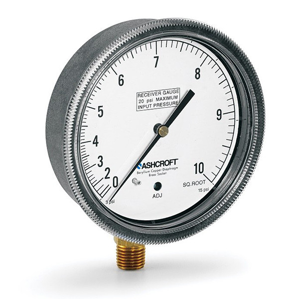 351495A02L3-15#/SQLN Ashcroft Model 1495 Low Pressure Gauge