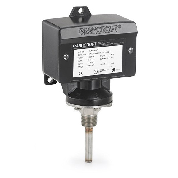 T424TS0400/100F Ashcroft T-Series Temperature Switch