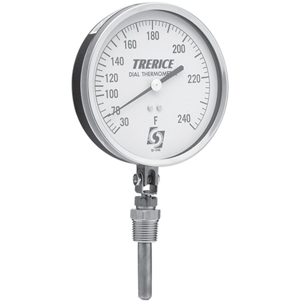 V 80445 500 B31 Trerice Model 80445 Dial Thermometer