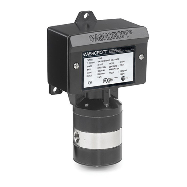 D420VXFMG530IWD Ashcroft Model D4 Type 400 Differential Pressure Switch