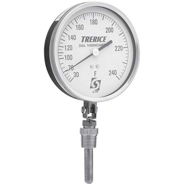 V 80445 500 B33 Trerice Model 80445 Dial Thermometer