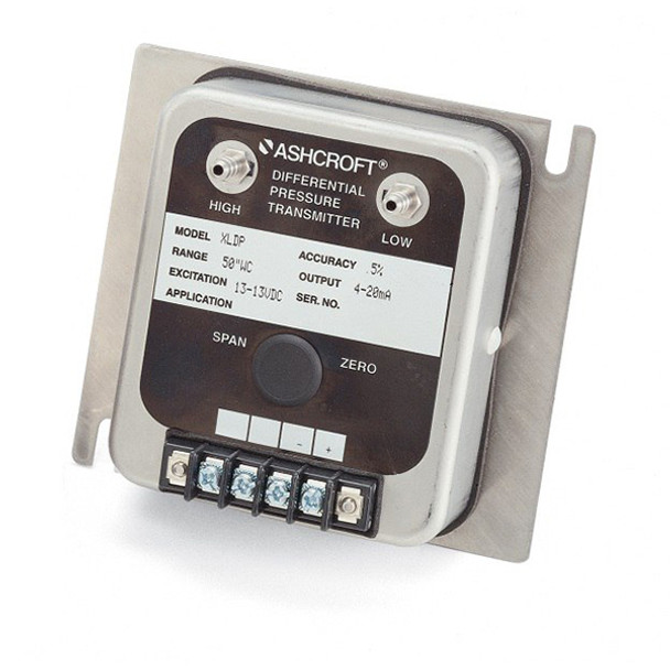 XL5MB242ST15IW-XV9 Ashcroft XLdp Series Ultra-Low Differential Pressure Transducer XL5MB242ST15IW-XV9 Ashcroft XLdp Series Ultra-Low Differential Pressure Transducer