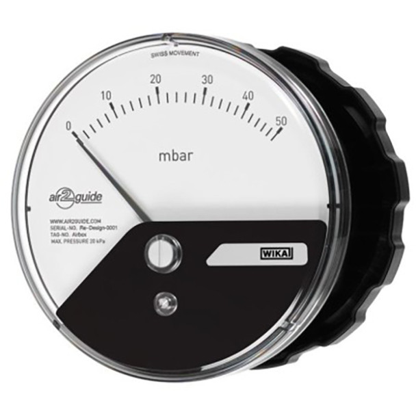 42501085 WIKA Model A2G-70 Differential Pressure Gauge