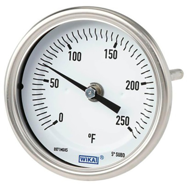 52912102 WIKA Model TG.53 Bimetal Thermometer