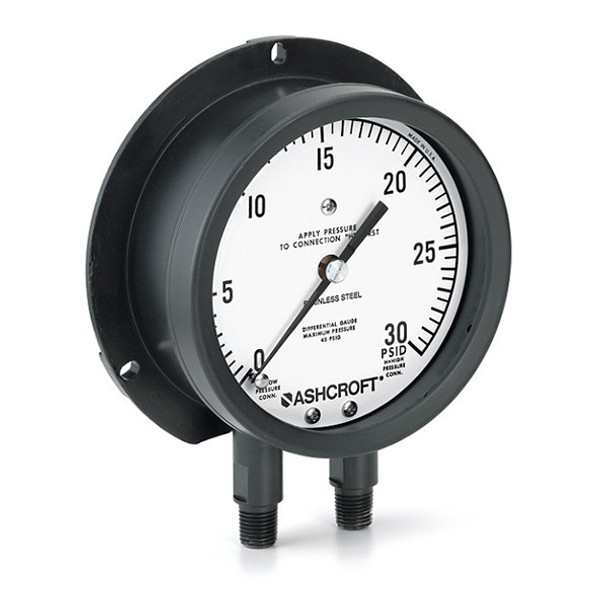 451127SD02L100# Ashcroft Model 1127 Differential Pressure Gauge 451127SD02L100# Ashcroft Model 1127 Differential Pressure Gauge