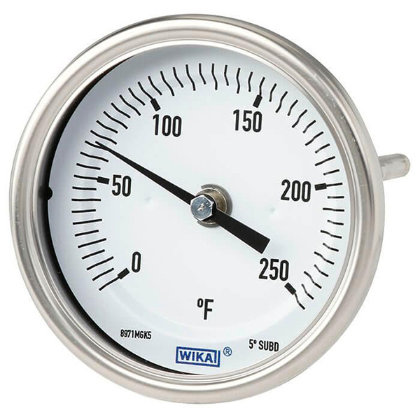 52912137 WIKA Model TG.53 Bimetal Proces Thermometer
