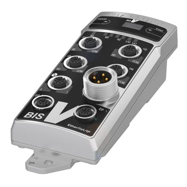BIS0122 Balluff Multi-Frequency RFID Processor (BIS V), Evaluation Unit for the HF Range (13.56 MHz), Interface: EtherNet/IP BIS0122 Balluff Multi-Frequency RFID Processor (BIS V), Evaluation Unit for the HF Range (13.56 MHz), Interface: EtherNet/IP