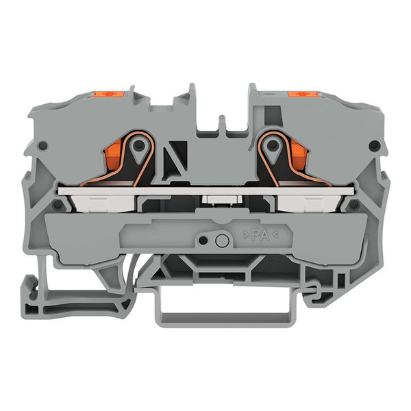 2210-1201 WAGO TOPJOBS feedthrough terminal block with Push-buttons