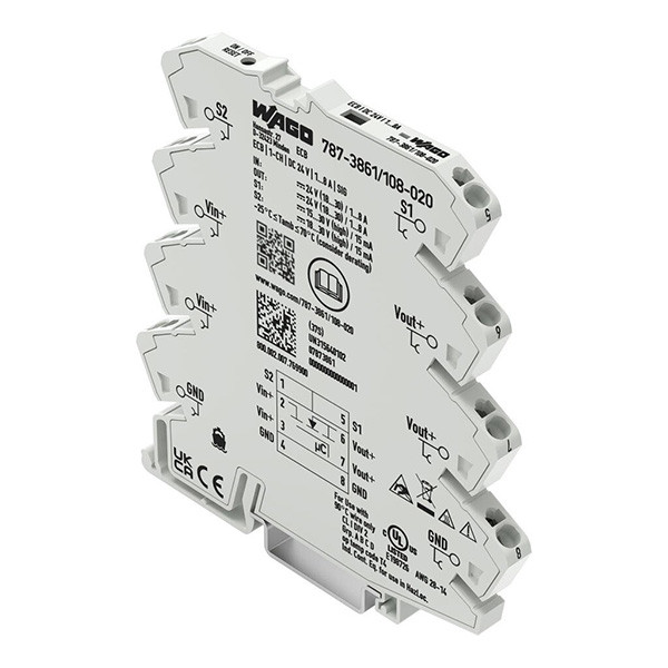 787-3861/108-020 WAGO Electronic circuit breaker
