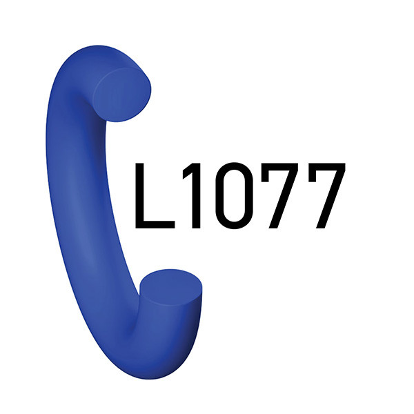 2-004 L1077 Parker O-Ring Div. O-Ring, Fluorosilicone (FVMQ)