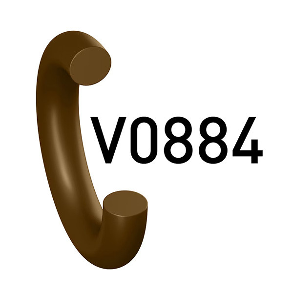 2-130 V0884-75 Parker O-Ring Div. O-Ring, Fluorocarbon