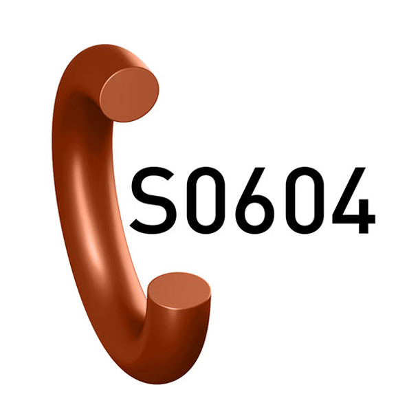 2-156 S0604-70 Parker O-Ring Div. O-Ring, Silicone Rubber