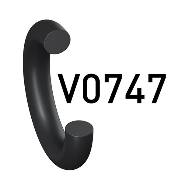 2-228 V0747-75 Parker O-Ring Div. O-Ring, Fluorocarbon