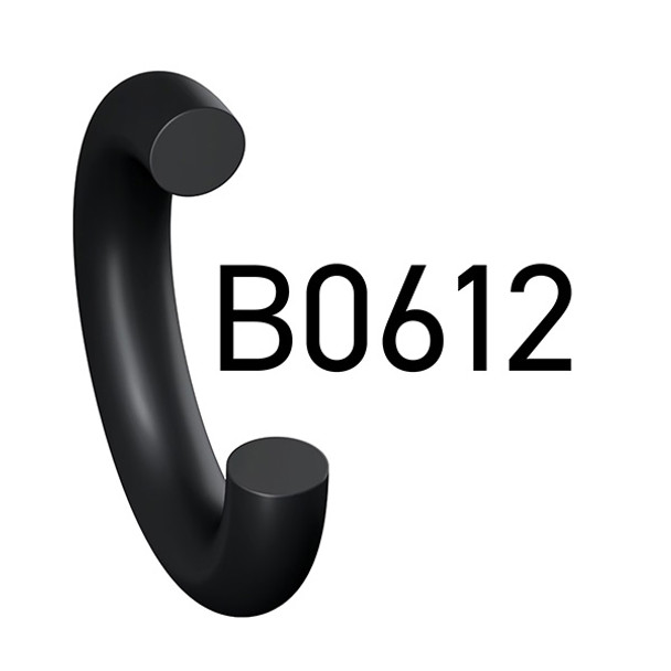 2-006 B0612-70 Parker O-Ring Div. O-Ring, Butyl Rubber (IIR)