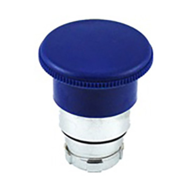 RB2-BC6 Shamrock Controls 40mm Mushroom Head Push Button, Spring Return, Non-Illuminated, Blue Color