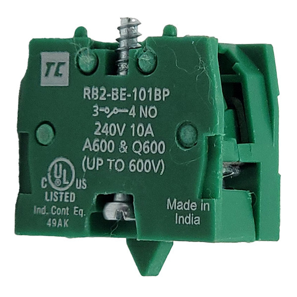 RB2-BE101-BP Shamrock Controls Contact Block