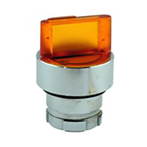 RB2-BK135 Shamrock Controls 3-Position Illuminated Selector Operating Head, Stay-Put Type, Amber Color