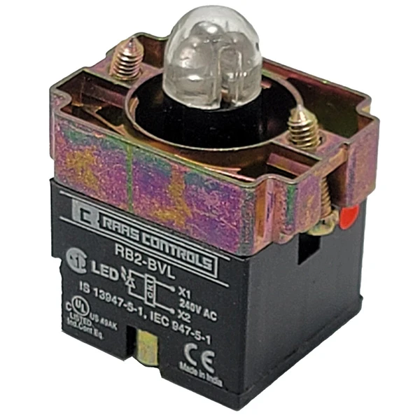 RB2-BWL74-240 Shamrock Controls PB/SEL BODY/LED/RED/240VAC