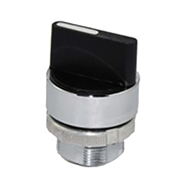 RM2-BD3 Shamrock Controls Metal 3-Position Selector Head, Stay Put Type, Standard Handle