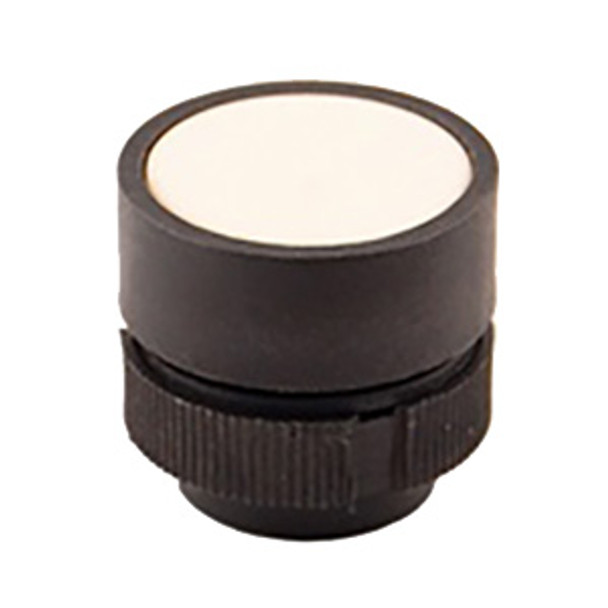RP2-BA1 Shamrock Controls Flush Plastic Push Button, Spring Return, White Color