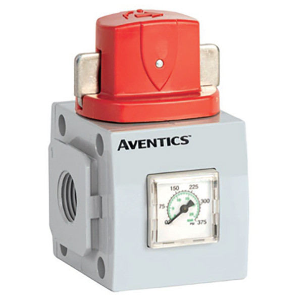 8652A3M02NA0000 Aventics Numatics Series 652 3/2 Shut Off Isolation Valve
