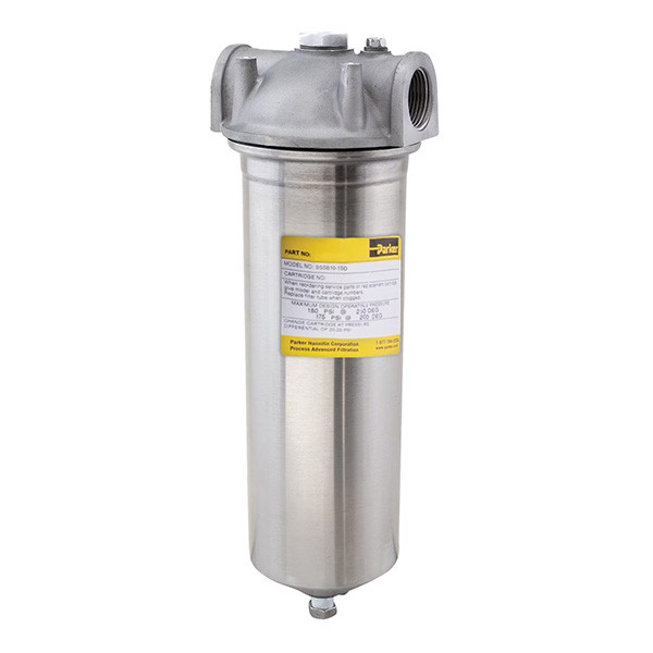 9440-3113 Parker Industrial FULFLO BSSB Single Cartridge Filter Housing
