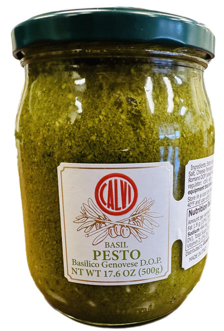 Pesto Genovese D.O.P. in Extra Virgin Olive Oil 500 gr